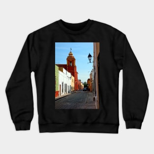 Ruelle de Queretaro, Mexique Crewneck Sweatshirt